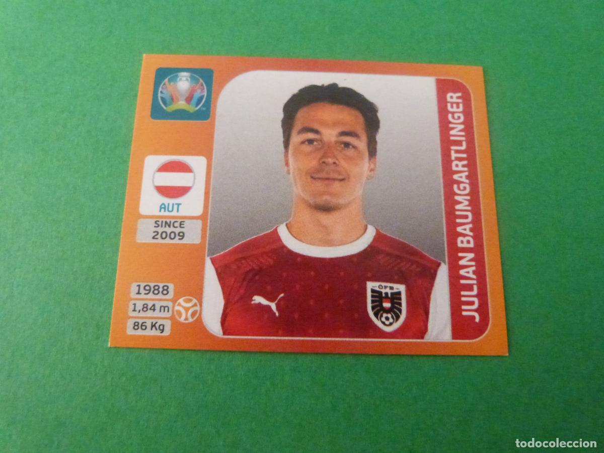 Fu&szlig;ball-Sticker: CROMO FUTBOL BAUMGARTLINGER AUSTRIA EURO 2020 SIN PEGAR N&ordm; 245 TOURNAMENT EDITION EURO EUROCOPA 2020