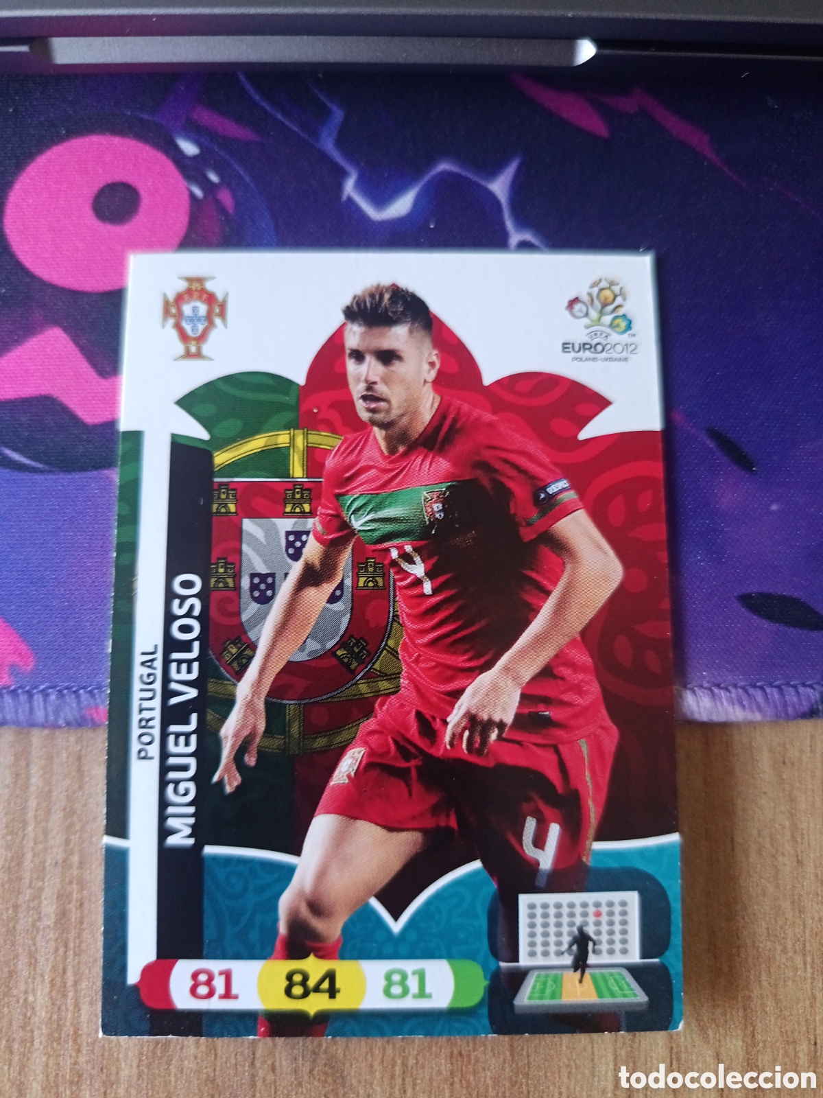 Fu&szlig;ball-Sticker: Miguel UEFA EURO 2012 EURO2012 POLONIA UCRANIA ADRENALYN XL PANINI