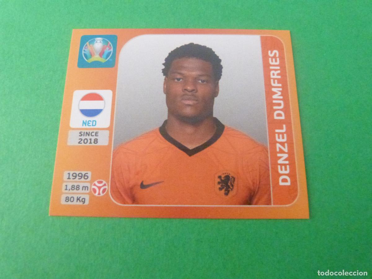 Fu&szlig;ball-Sticker: CROMO FUTBOL DUMFRIES PAISES BAJOS EURO 2020 SIN PEGAR N&ordm; 275 TOURNAMENT EDITION EURO EUROCOPA 2020