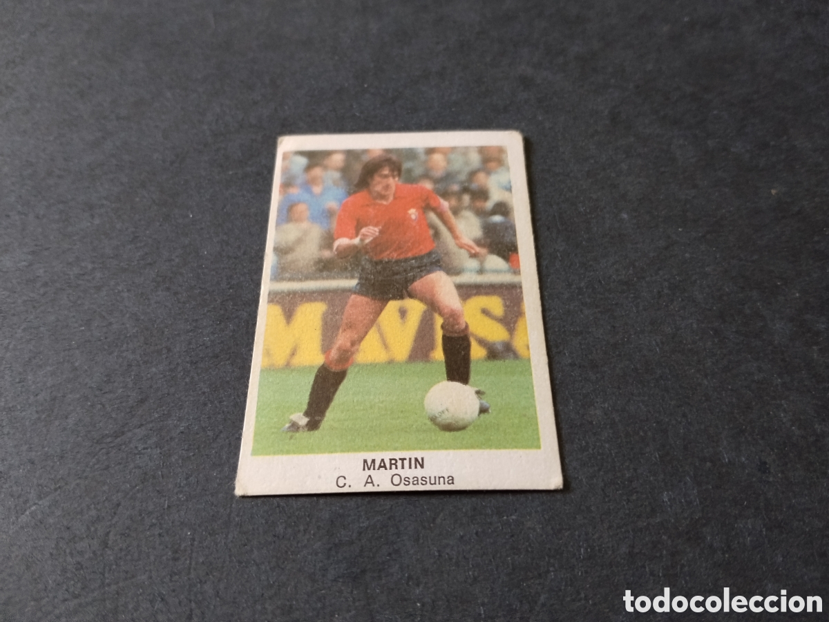 Cromos de Futebol: Cromo futbol 84 Mart&iacute;n, Osasuna