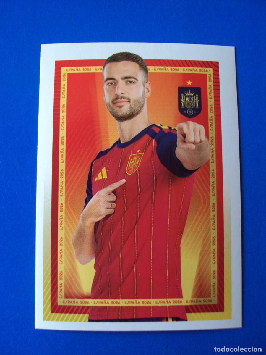 Cromos de Futebol: CROMO 41 MIKEL MERINO ESPA&Ntilde;A 2026 CARREFOUR MUNDIAL WORLD CUP SELECCI&Oacute;N ESPA&Ntilde;OLA PANINI NUEVO