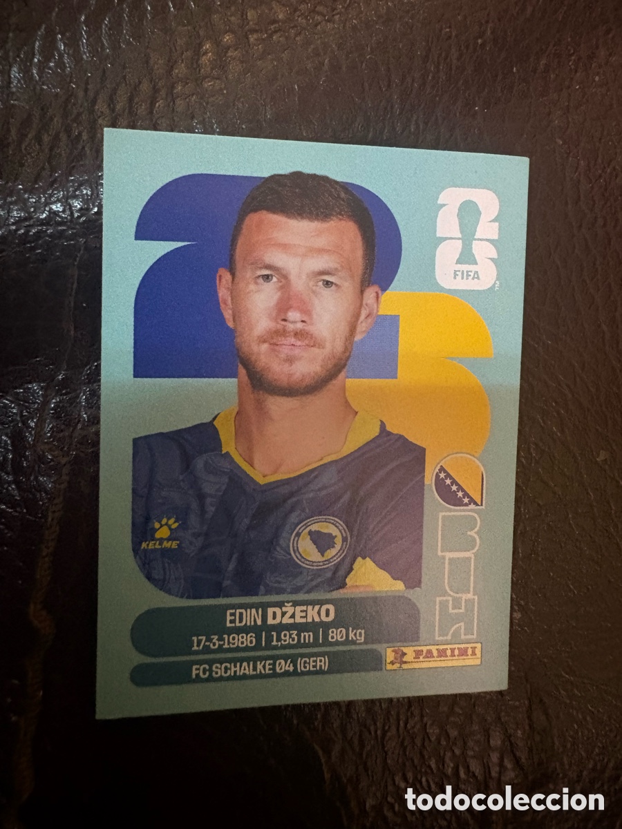 Cromos de Futebol: BIH 18 Edin DZEKO Bosnia y Herzegovina Mundial 2026 Panini