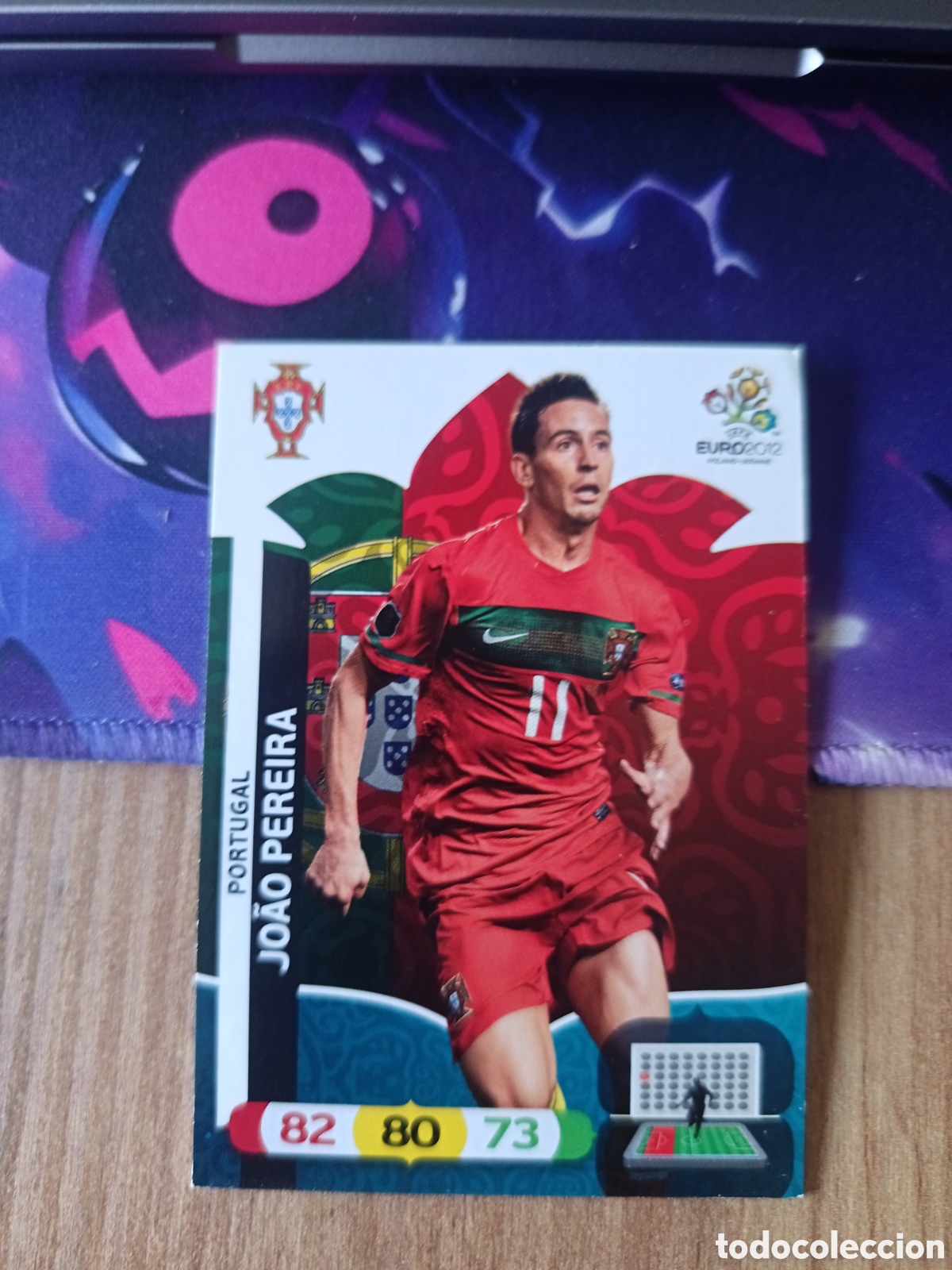 Cromos de f&uacute;tbol: Joao UEFA EURO 2012 EURO2012 POLONIA UCRANIA ADRENALYN XL PANINI
