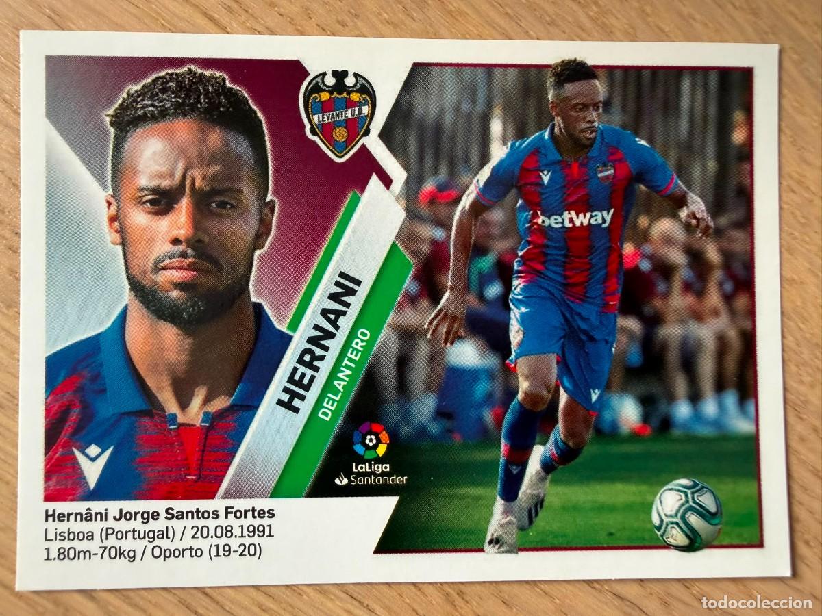 Cromos de f&uacute;tbol: 15 HERNANI LEVANTE 19 20 2019 2020 LIGA SANTANDER COLECCIONES ESTE SIN PEGAR STICKER