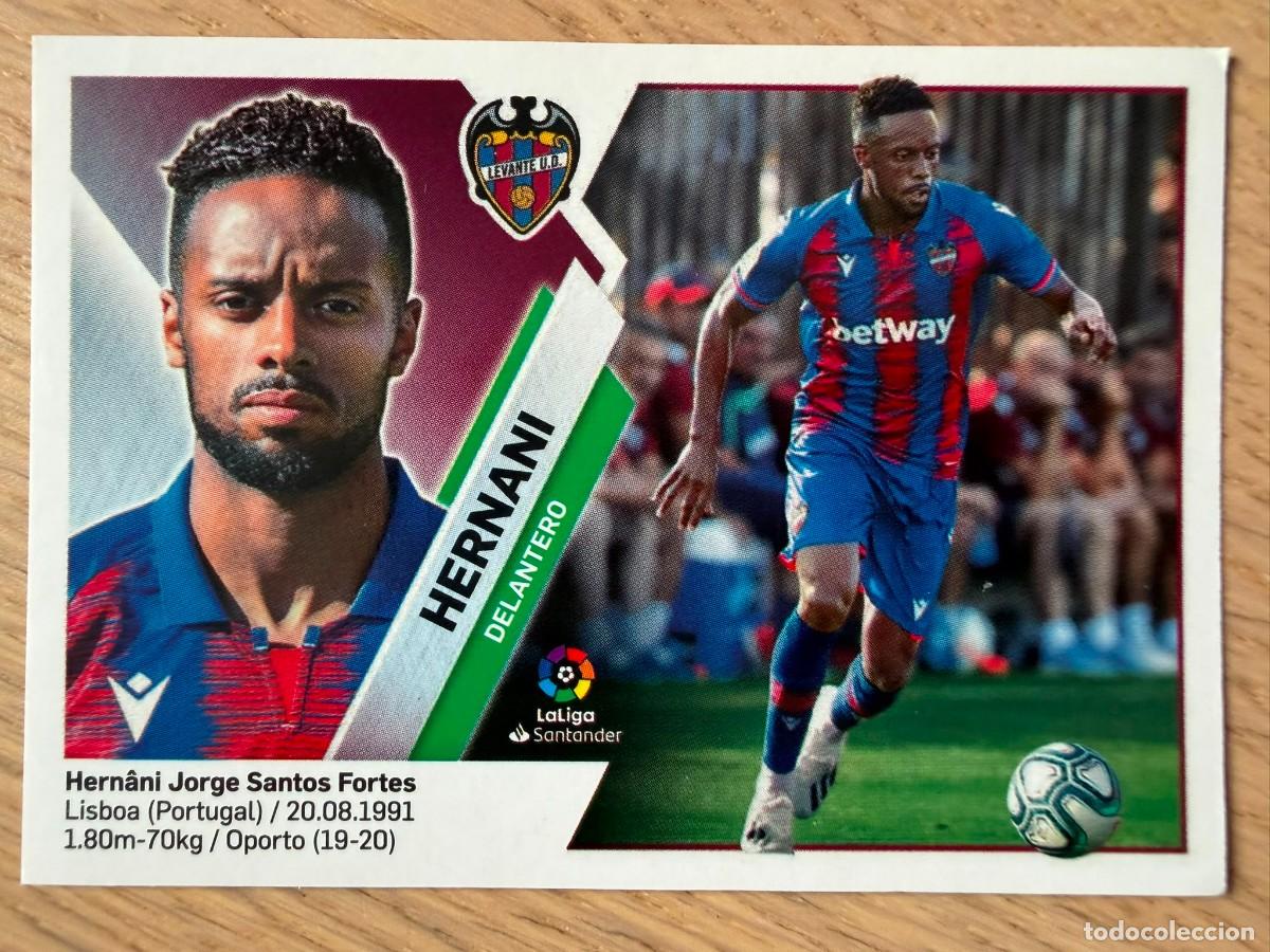 Cromos de f&uacute;tbol: 15 HERNANI LEVANTE 19 20 2019 2020 LIGA SANTANDER COLECCIONES ESTE SIN PEGAR STICKER