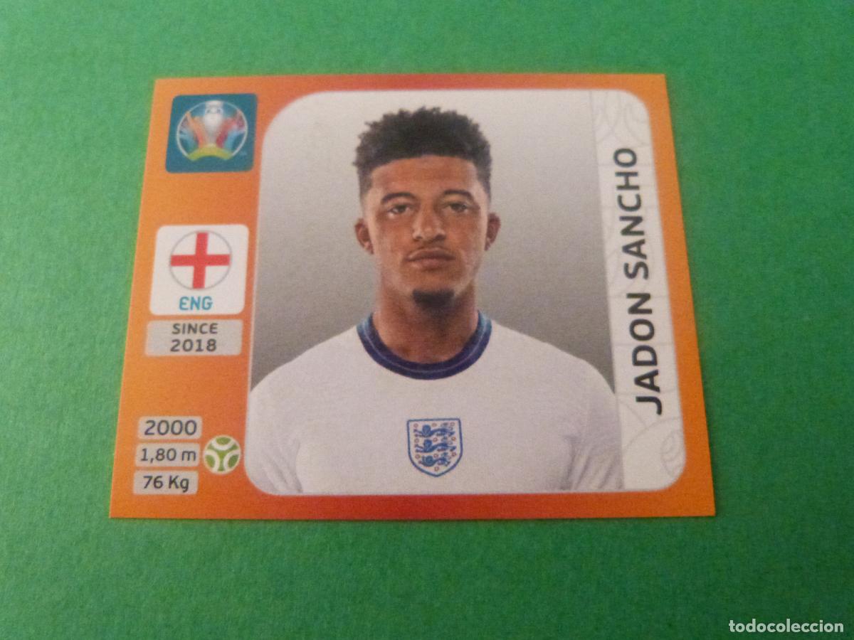 Cromos de f&uacute;tbol: CROMO FUTBOL SANCHO INGLATERRA EURO 2020 SIN PEGAR N&ordm; 420 TOURNAMENT EDITION EURO EUROCOPA 2020