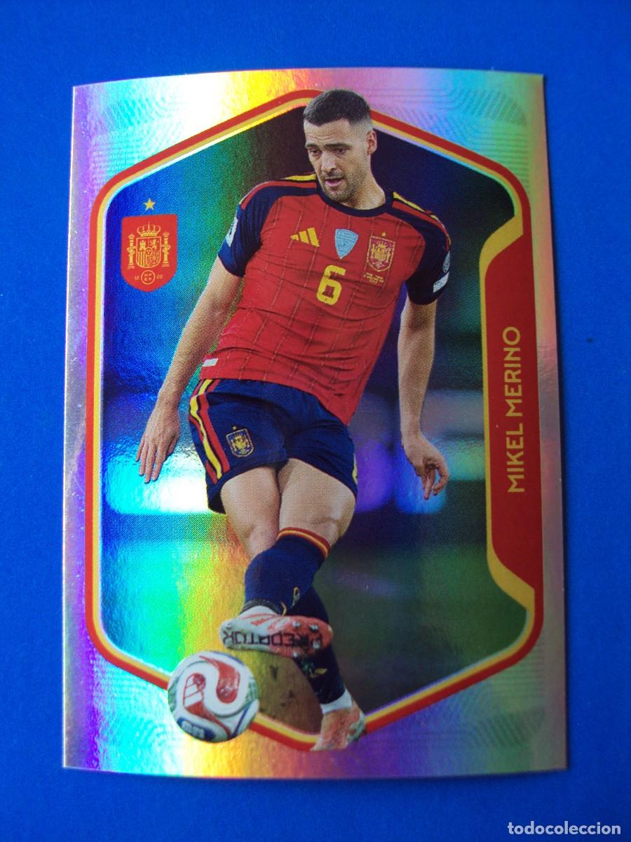 Cromos de f&uacute;tbol: CROMO 42 MIKEL MERINO ESPA&Ntilde;A 2026 CARREFOUR MUNDIAL WORLD CUP SELECCI&Oacute;N ESPA&Ntilde;OLA PANINI NUEVO