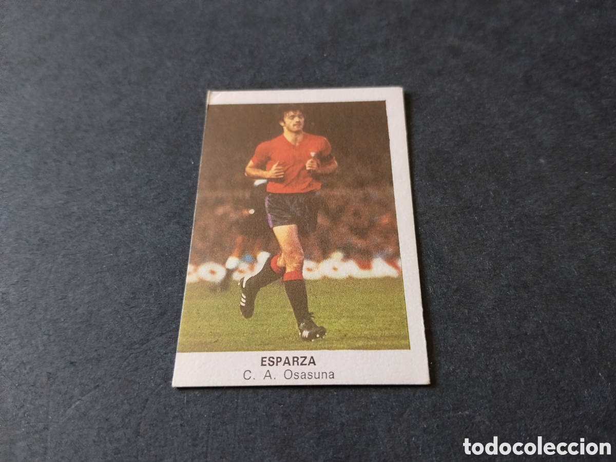 Cartes &agrave; collectionner de Football: Cromo futbol 84 Esparza, Osasuna