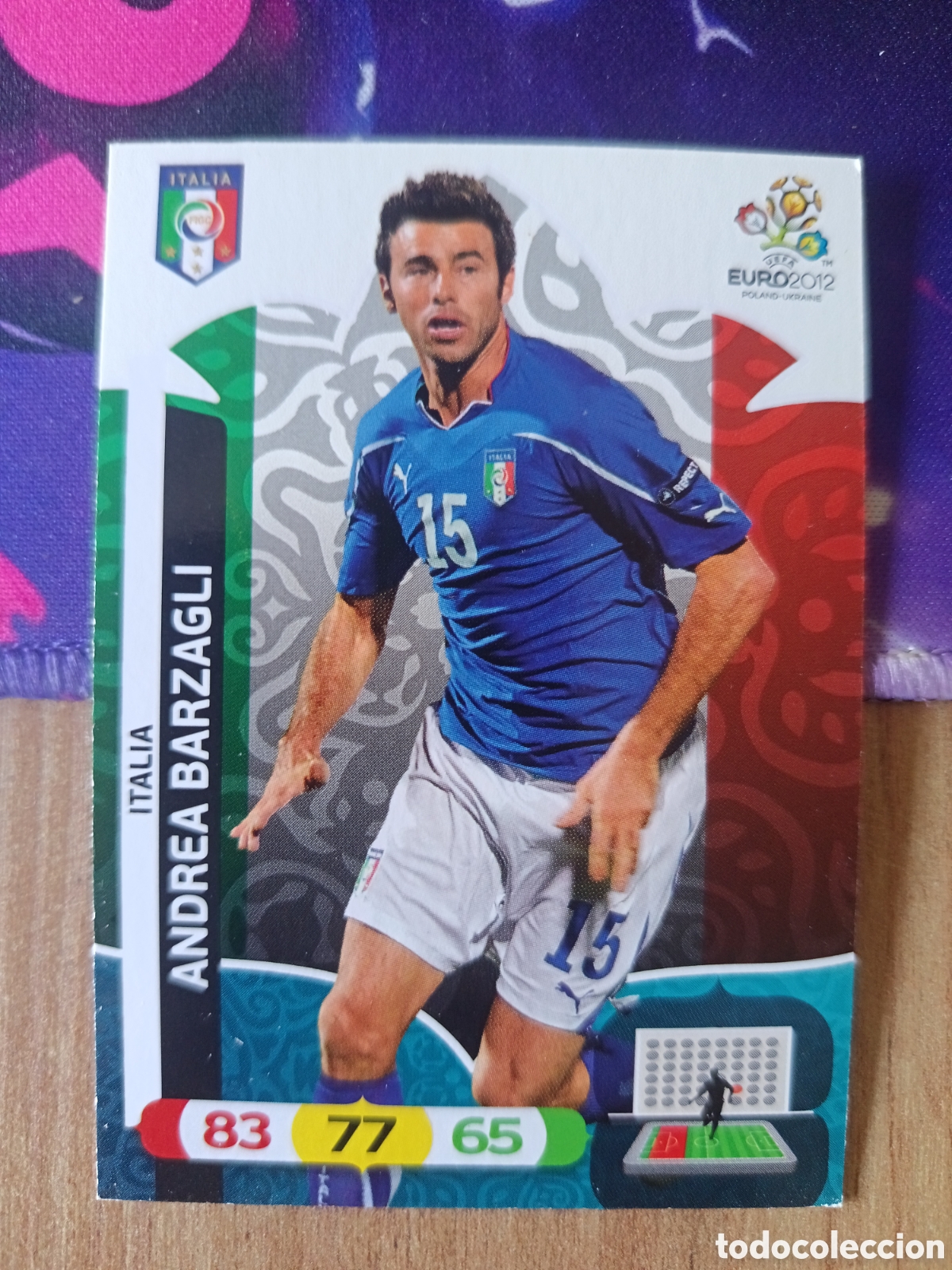 Figurine di Calcio: Andrea UEFA EURO 2012 EURO2012 POLONIA UCRANIA ADRENALYN XL PANINI