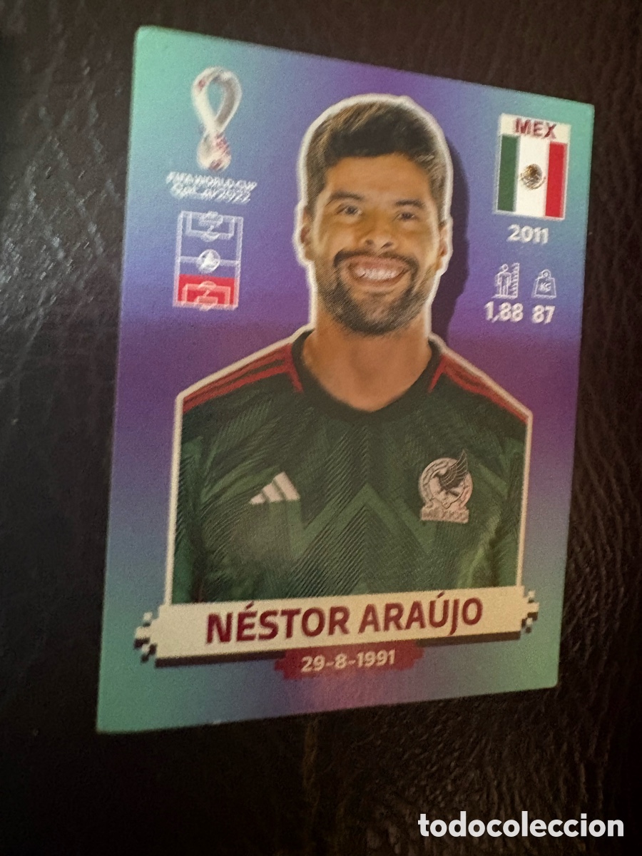 Fu&szlig;ball-Sticker: Carlos Salcedo n&deg;460 Fifa World Cup Rusia Russia 2018 M&eacute;xico