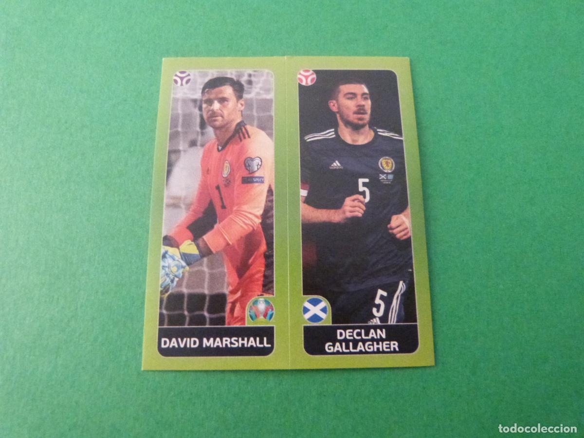 Cromos de f&uacute;tbol: CROMO FUTBOL MARSHALL-GALLAGHER ESCOCIA EURO 2020 SIN PEGAR N&ordm; 428 TOURNAMENT EDITION EUROCOPA 2020