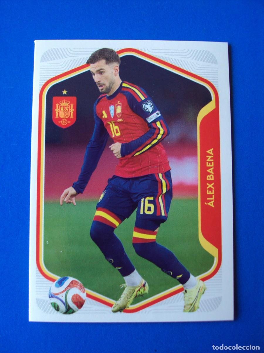 Cromos de f&uacute;tbol: CROMO 44 &Aacute;LEX BAENA ESPA&Ntilde;A 2026 CARREFOUR MUNDIAL WORLD CUP SELECCI&Oacute;N ESPA&Ntilde;OLA PANINI NUEVO