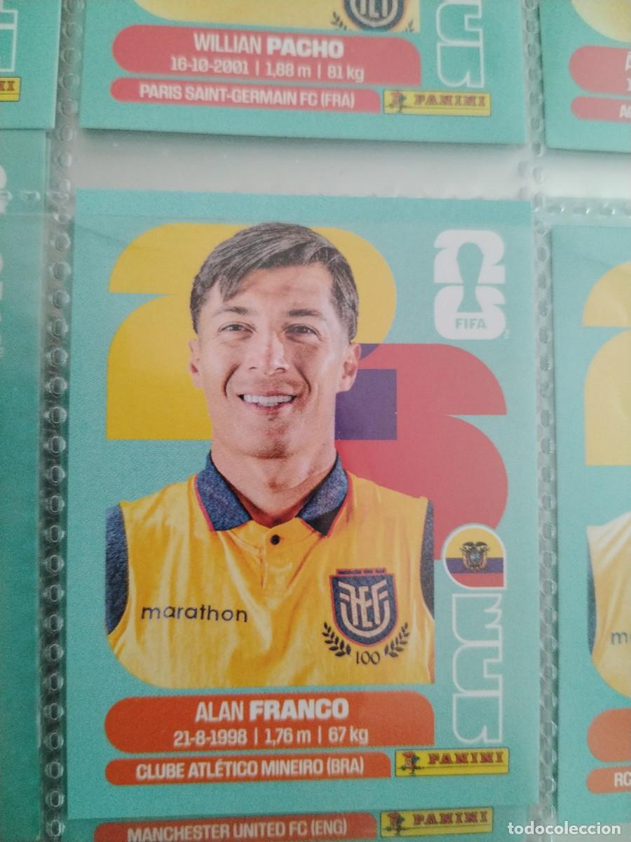 Cromos de f&uacute;tbol: CROMO MUNDIAL 2026 - ECUADOR ECU 10