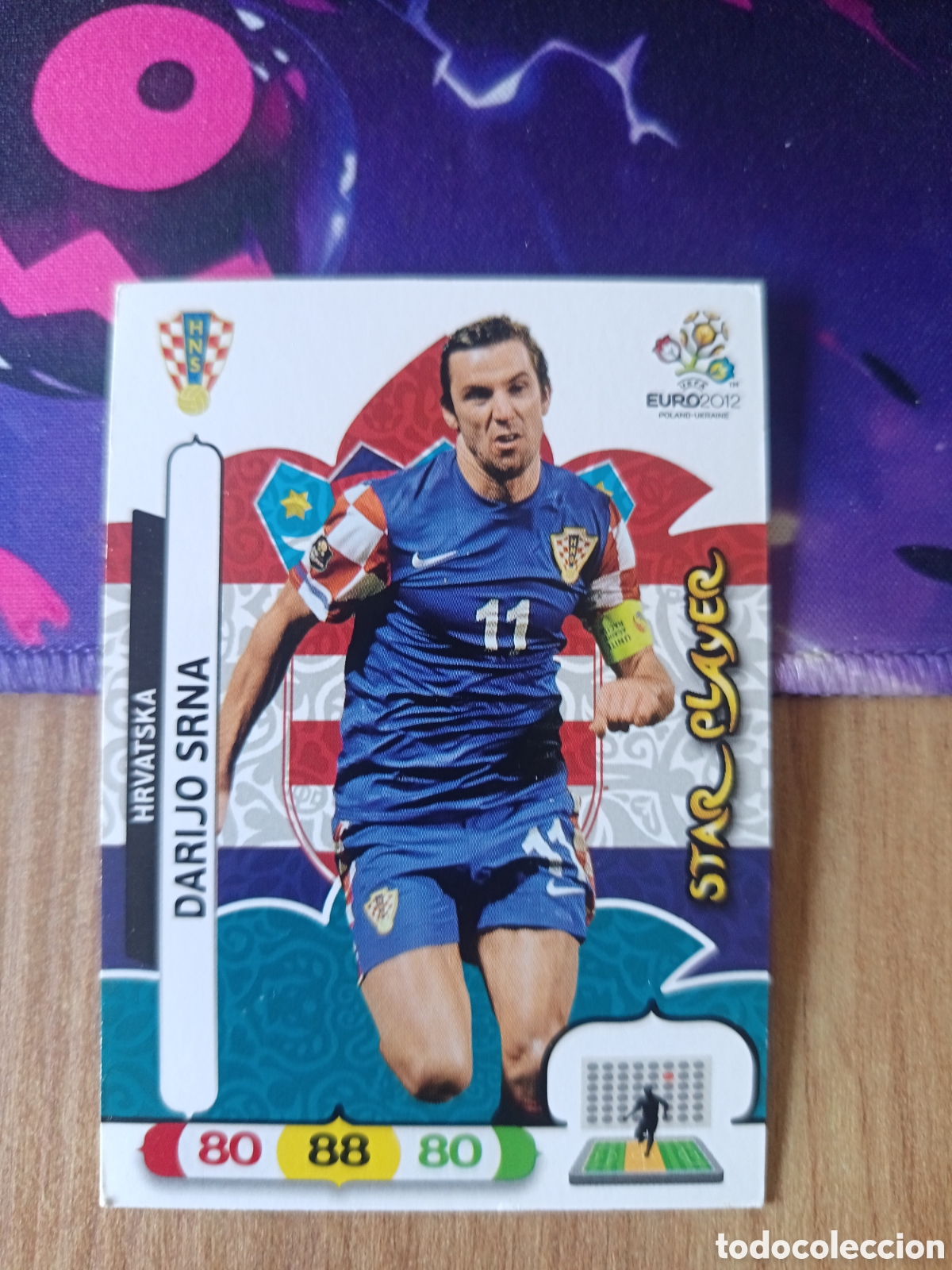 Cromos de f&uacute;tbol: Darijo UEFA EURO 2012 EURO2012 POLONIA UCRANIA ADRENALYN XL PANINI