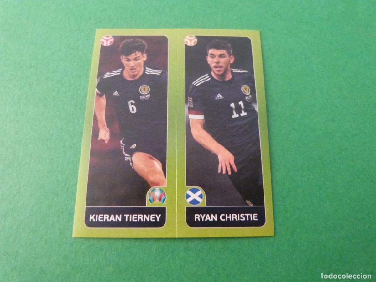 Cromos de f&uacute;tbol: CROMO FUTBOL TIERNEY-CHRISTIE ESCOCIA EURO 2020 SIN PEGAR N&ordm; 430 TOURNAMENT EDITION EUROCOPA 2020
