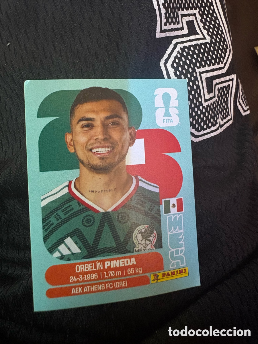 Cromos de f&uacute;tbol: MEX 11 MEX11 Orbelin PINEDA M&eacute;jico M&eacute;xico Mundial 2026 Panini