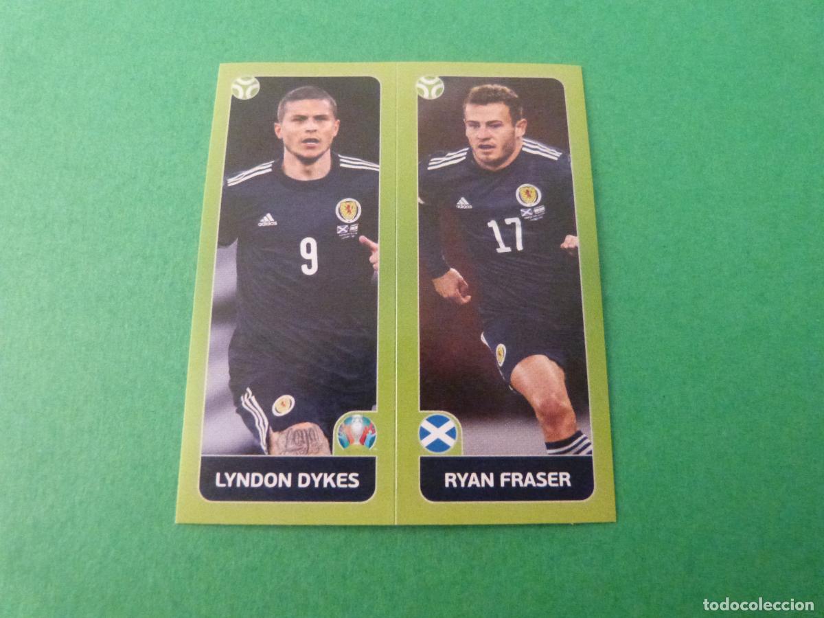 Cromos de f&uacute;tbol: CROMO FUTBOL DYKES-FRASER ESCOCIA EURO 2020 SIN PEGAR N&ordm; 433 TOURNAMENT EDITION EUROCOPA 2020
