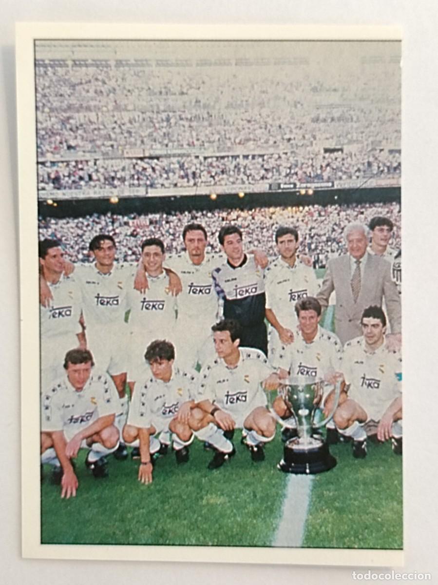 Figurine di Calcio: #67 EQUIPO 1994/1995 COLECCION REAL MADRID 95/96 PANINI
