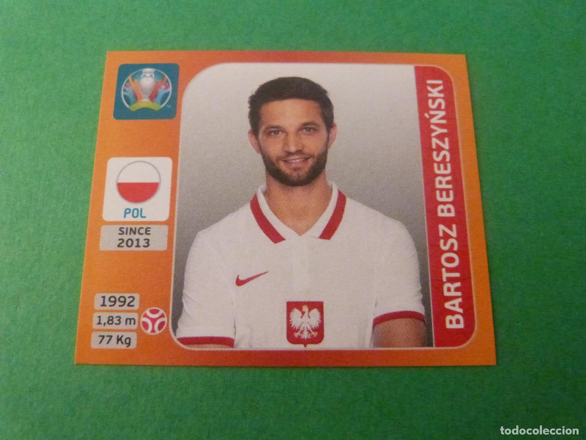Figurine di Calcio: CROMO FUTBOL BERESZYNSKY POLONIA EURO 2020 SIN PEGAR N&ordm; 463 TOURNAMENT EDITION EUROCOPA 2020