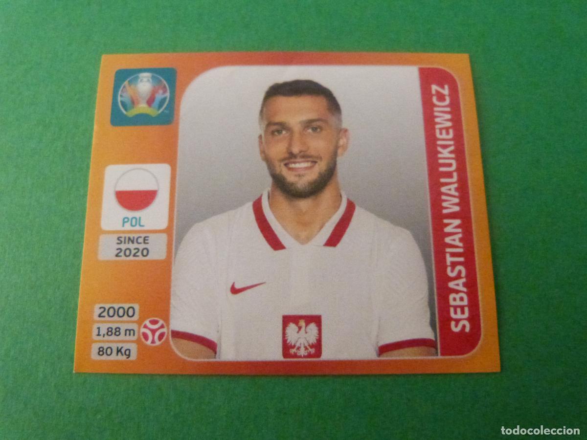 Cromos de f&uacute;tbol: CROMO FUTBOL WALUKIEWICZ POLONIA EURO 2020 SIN PEGAR N&ordm; 468 TOURNAMENT EDITION EUROCOPA 2020