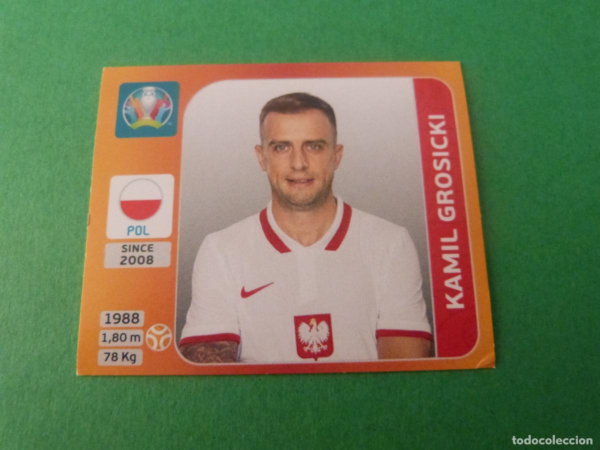 Cromos de f&uacute;tbol: CROMO FUTBOL GROSICKI POLONIA EURO 2020 SIN PEGAR N&ordm; 470 TOURNAMENT EDITION EUROCOPA 2020