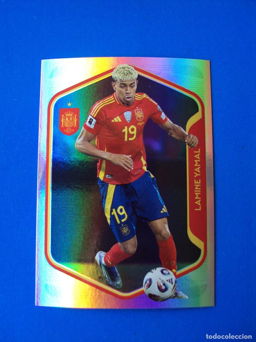 Figurine di Calcio: CROMO 50 LAMINE YAMAL ESPA&Ntilde;A 2026 CARREFOUR MUNDIAL WORLD CUP SELECCI&Oacute;N ESPA&Ntilde;OLA PANINI NUEVO
