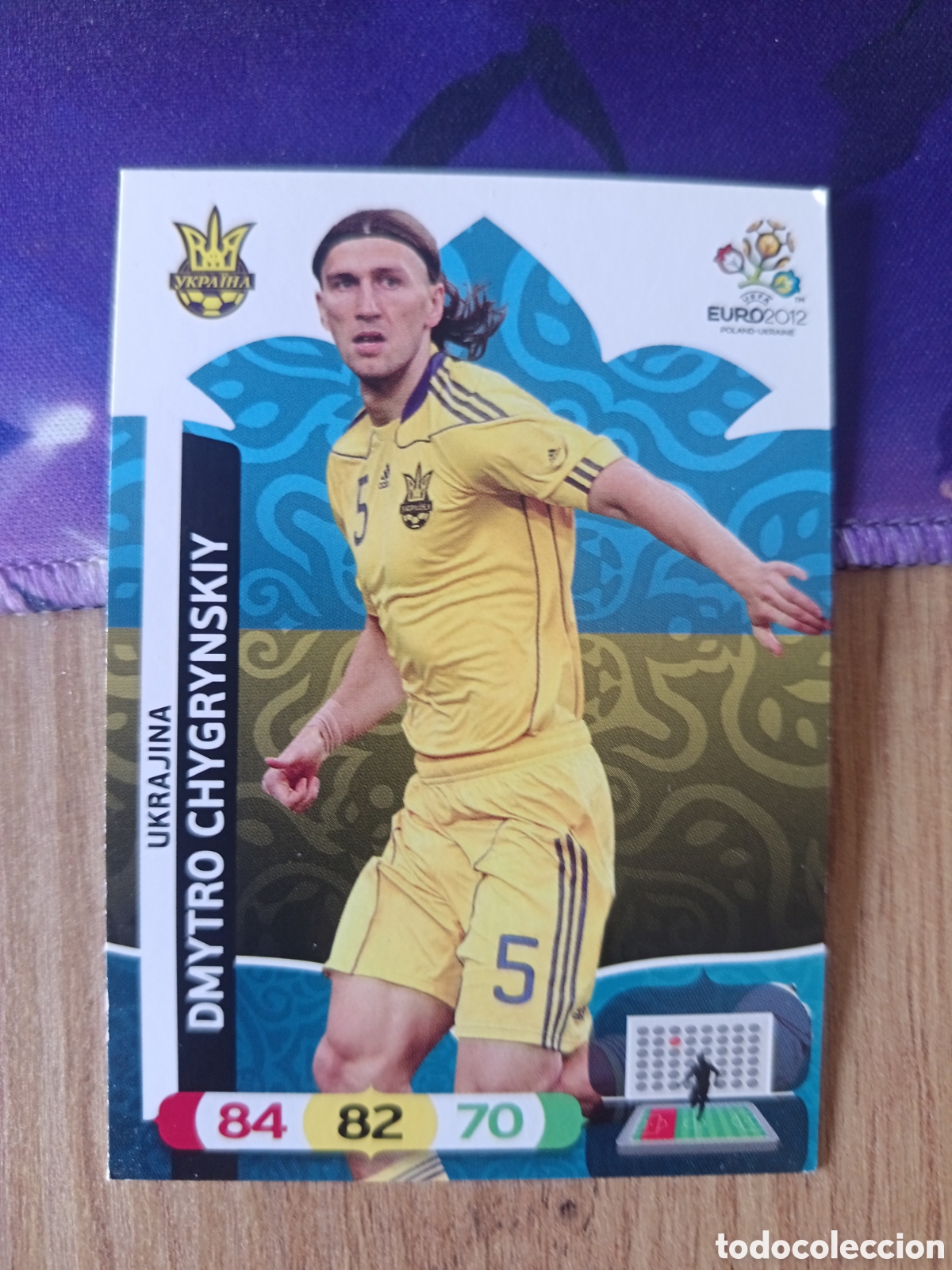 Fu&szlig;ball-Sticker: Dmytro UEFA EURO 2012 EURO2012 POLONIA UCRANIA ADRENALYN XL PANINI