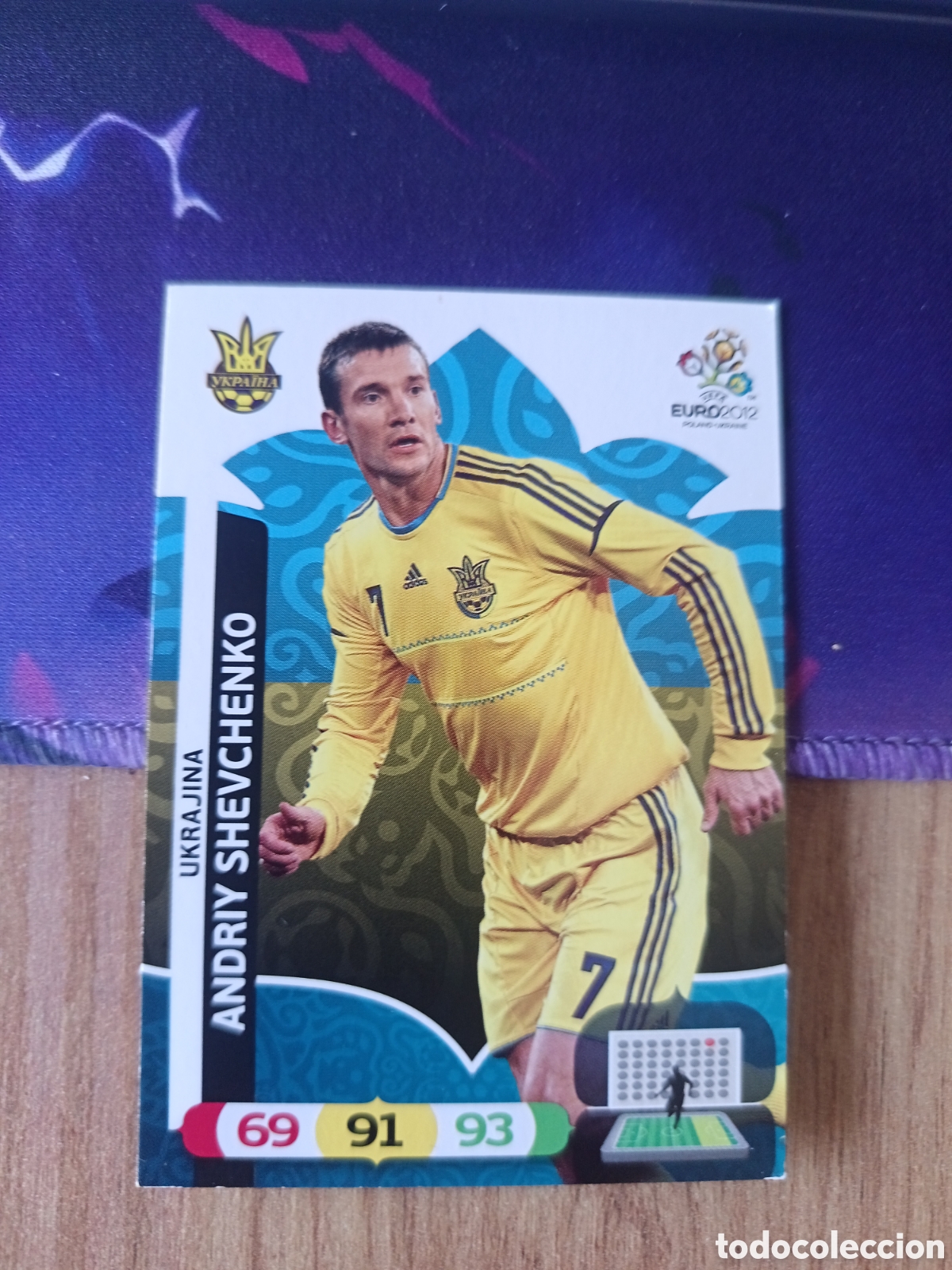 Cromos de Futebol: Shevchenko UEFA EURO 2012 EURO2012 POLONIA UCRANIA ADRENALYN XL PANINI