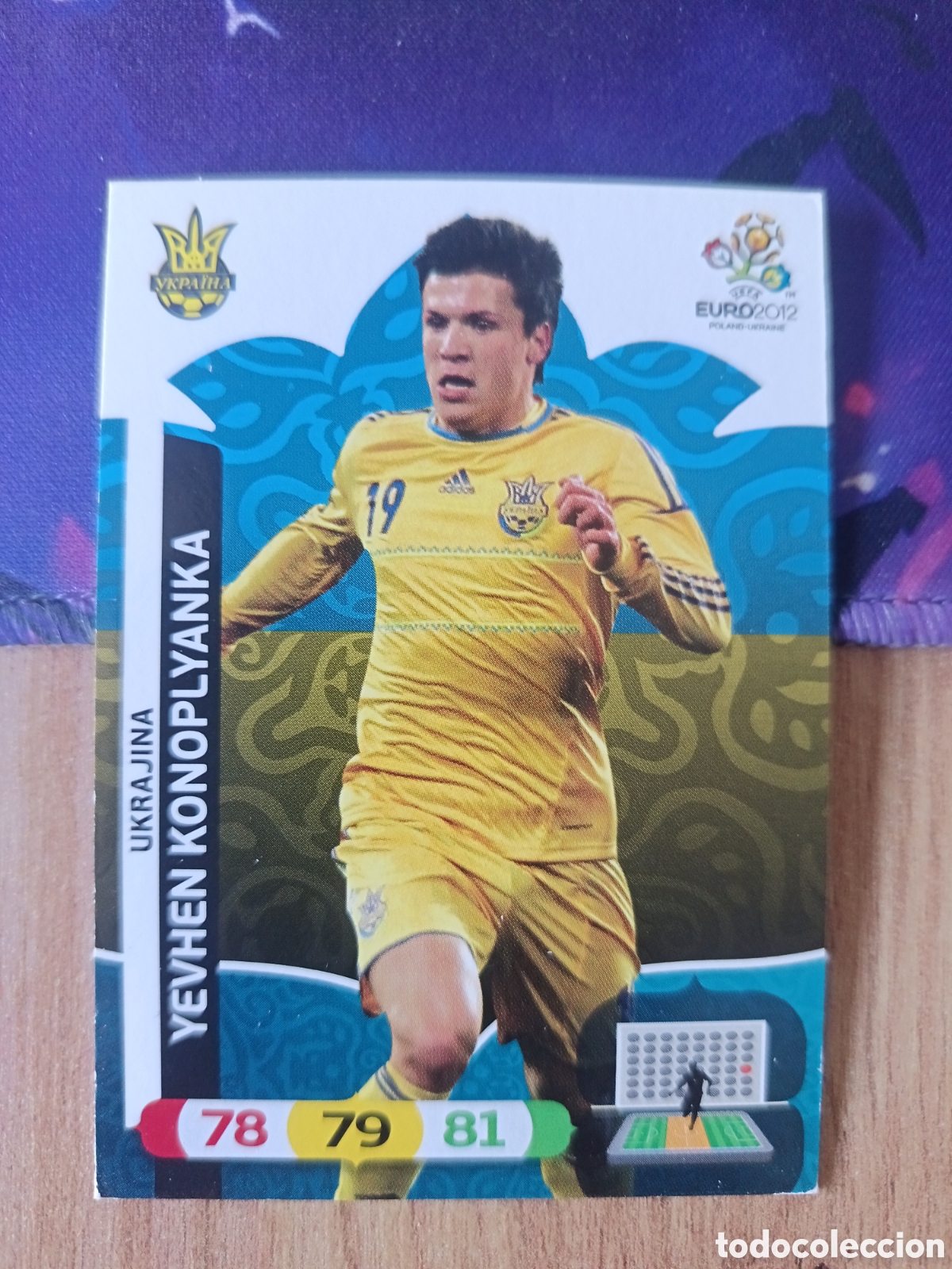 Cromos de Futebol: Yevhen UEFA EURO 2012 EURO2012 POLONIA UCRANIA ADRENALYN XL PANINI