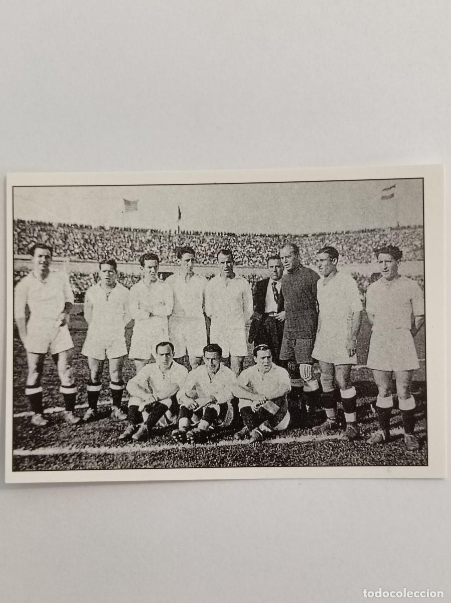 Cromos de Futebol: #74 EQUIPO 1934 COLECCION REAL MADRID 95/96 PANINI