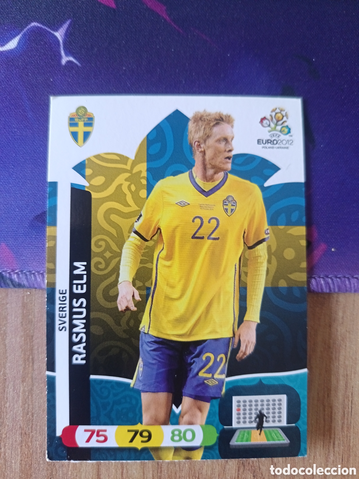 Figurine di Calcio: Rasmus UEFA EURO 2012 EURO2012 POLONIA UCRANIA ADRENALYN XL PANINI