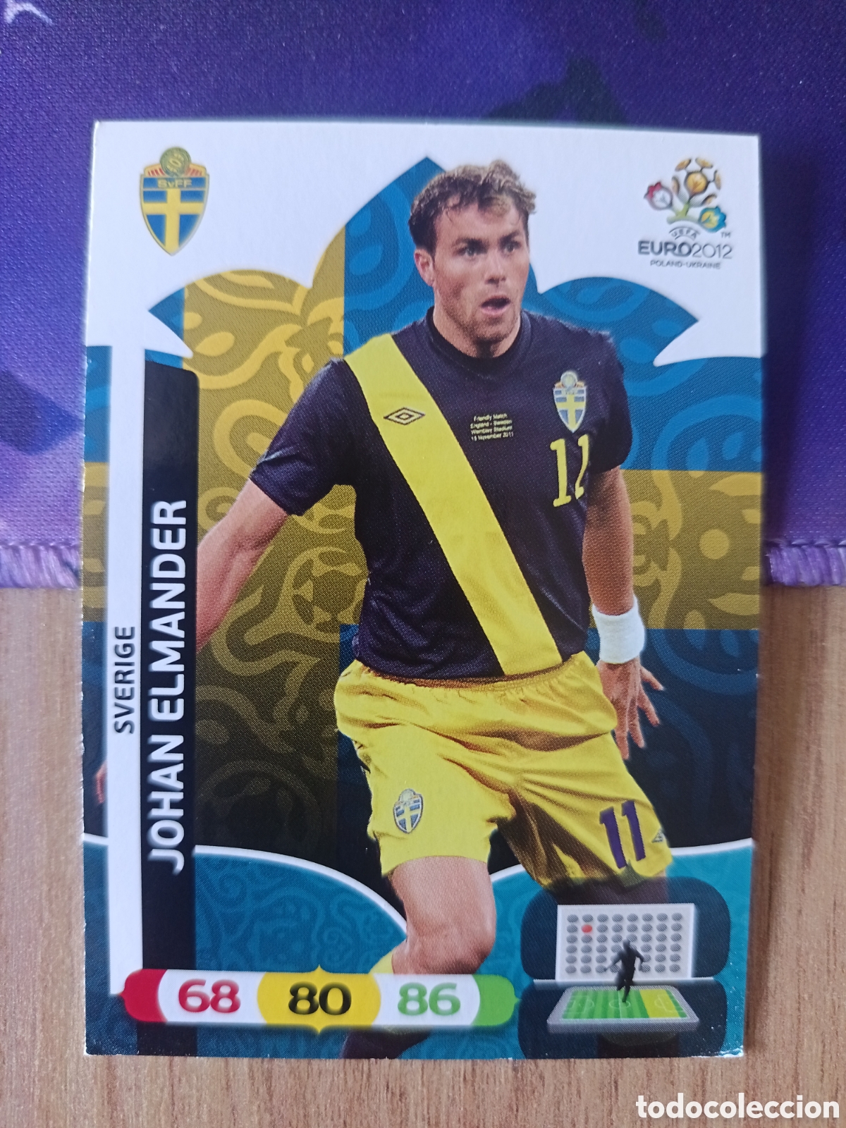 Cromos de f&uacute;tbol: Johan UEFA EURO 2012 EURO2012 POLONIA UCRANIA ADRENALYN XL PANINI