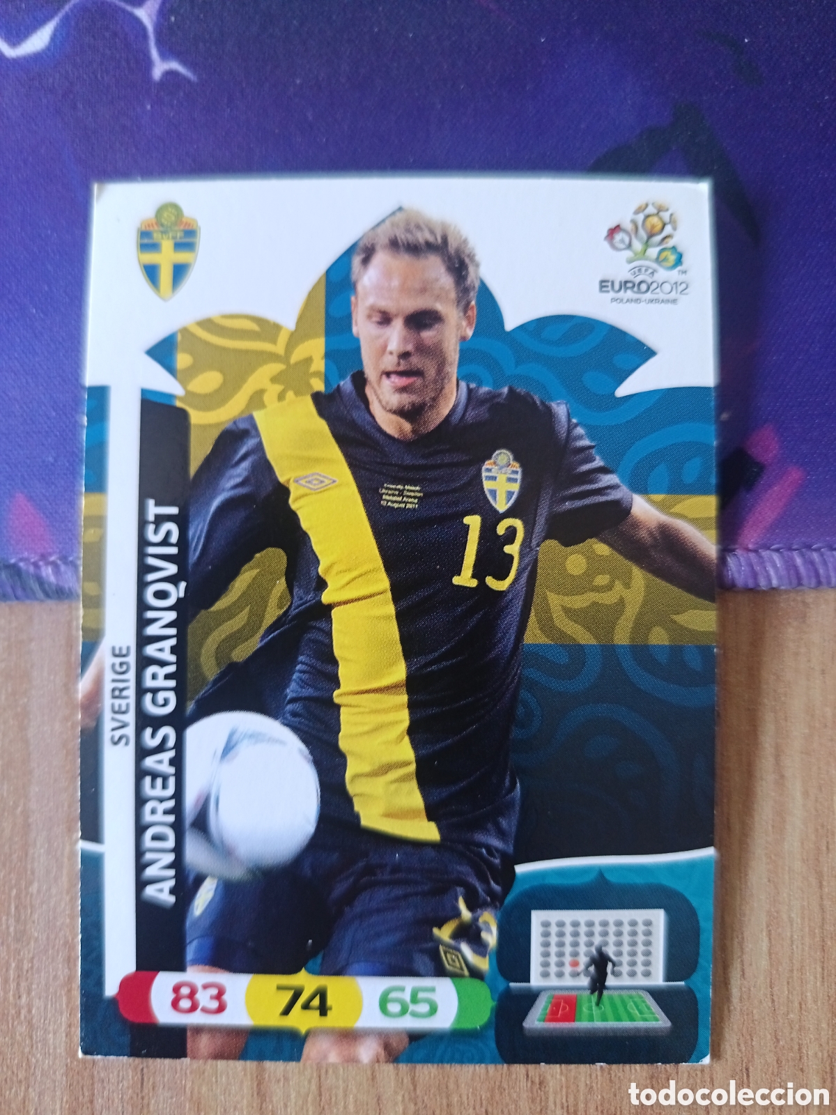 Cromos de f&uacute;tbol: Andreas UEFA EURO 2012 EURO2012 POLONIA UCRANIA ADRENALYN XL PANINI