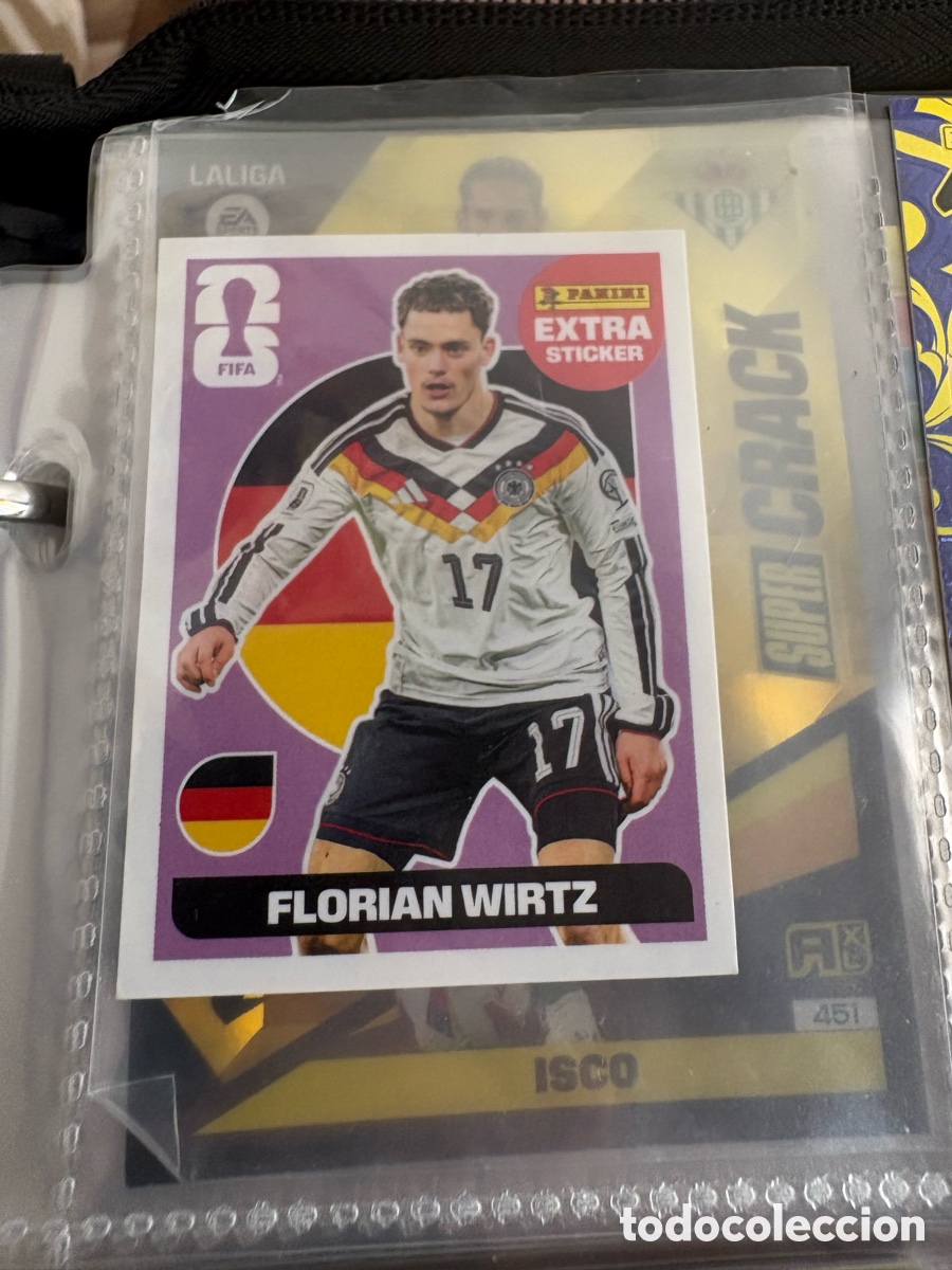 Figurine di Calcio: FLORIAN WIRTZ ALEMANIA MORADO EXTRA STICKER ⚽ PANINI FIFA MUNDIAL WORLD CUP 26 2026 STICKER ⚽