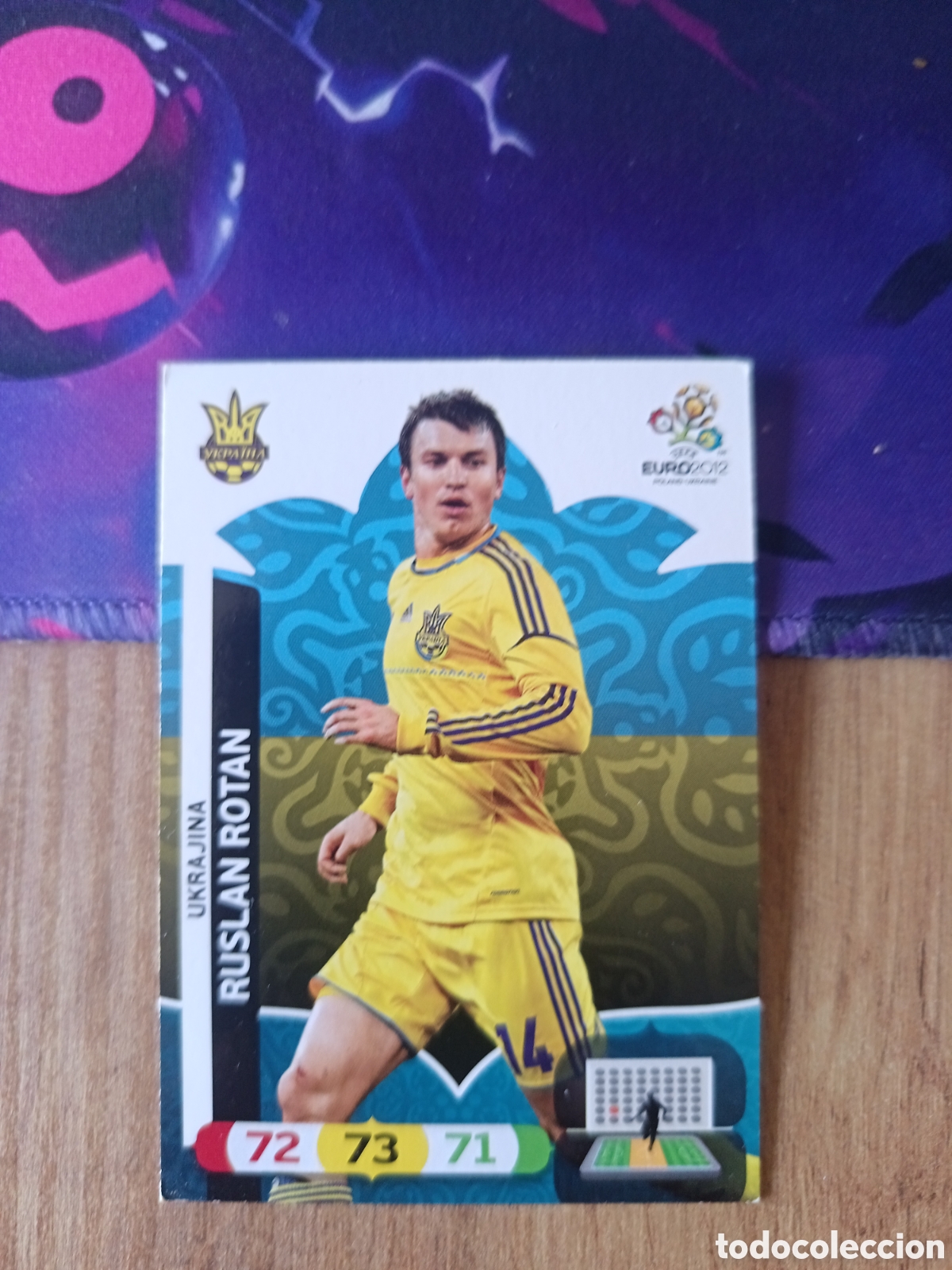 Cromos de f&uacute;tbol: Ruslan UEFA EURO 2012 EURO2012 POLONIA UCRANIA ADRENALYN XL PANINI