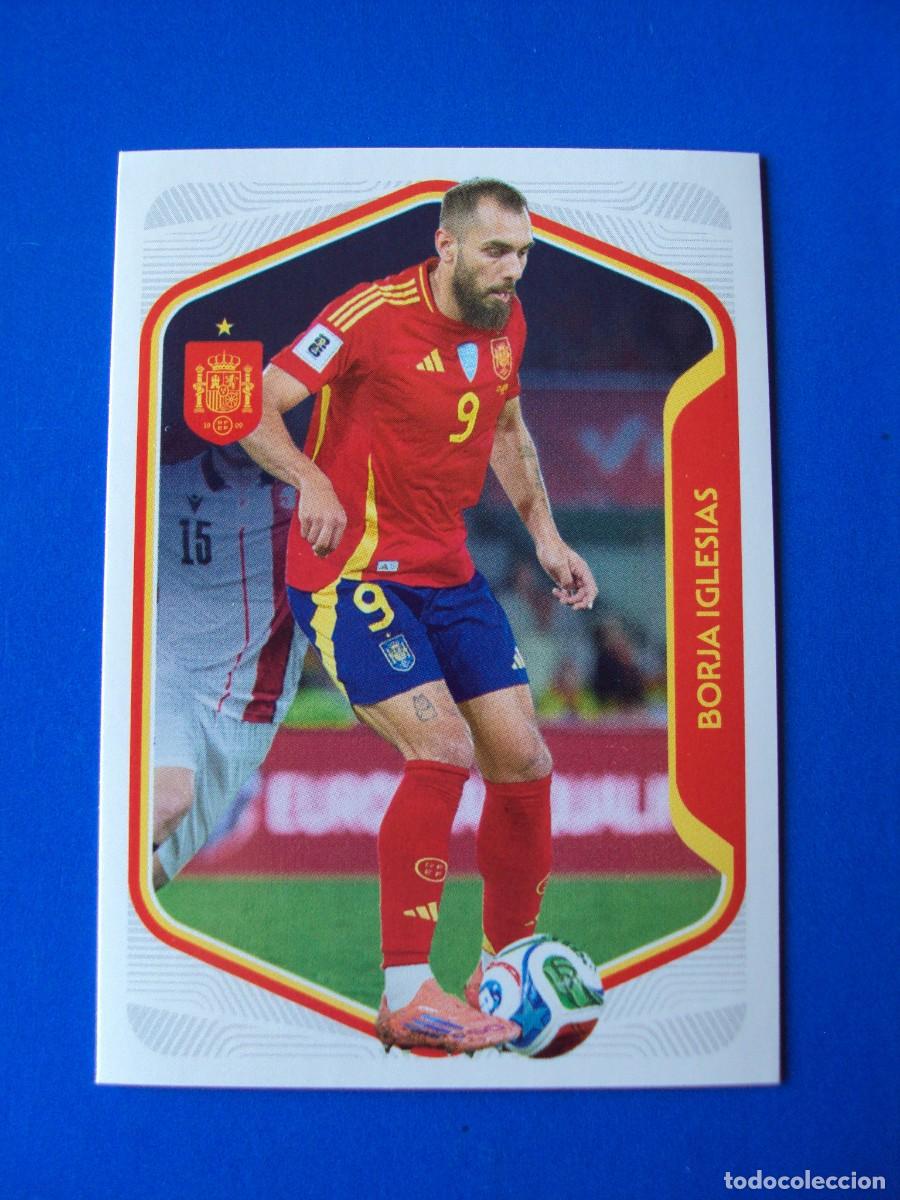Football Stickers: CROMO 56 BORJA IGLESIAS ESPA&Ntilde;A 2026 CARREFOUR MUNDIAL WORLD CUP SELECCI&Oacute;N ESPA&Ntilde;OLA PANINI NUEVO