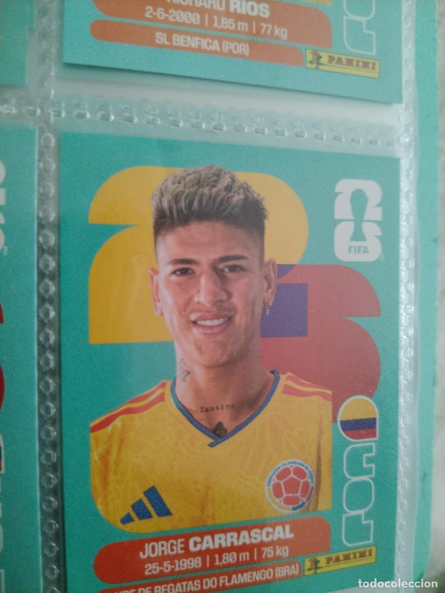 Football Stickers: CROMO MUNDIAL 2026 - COLOMBIA COL N 16
