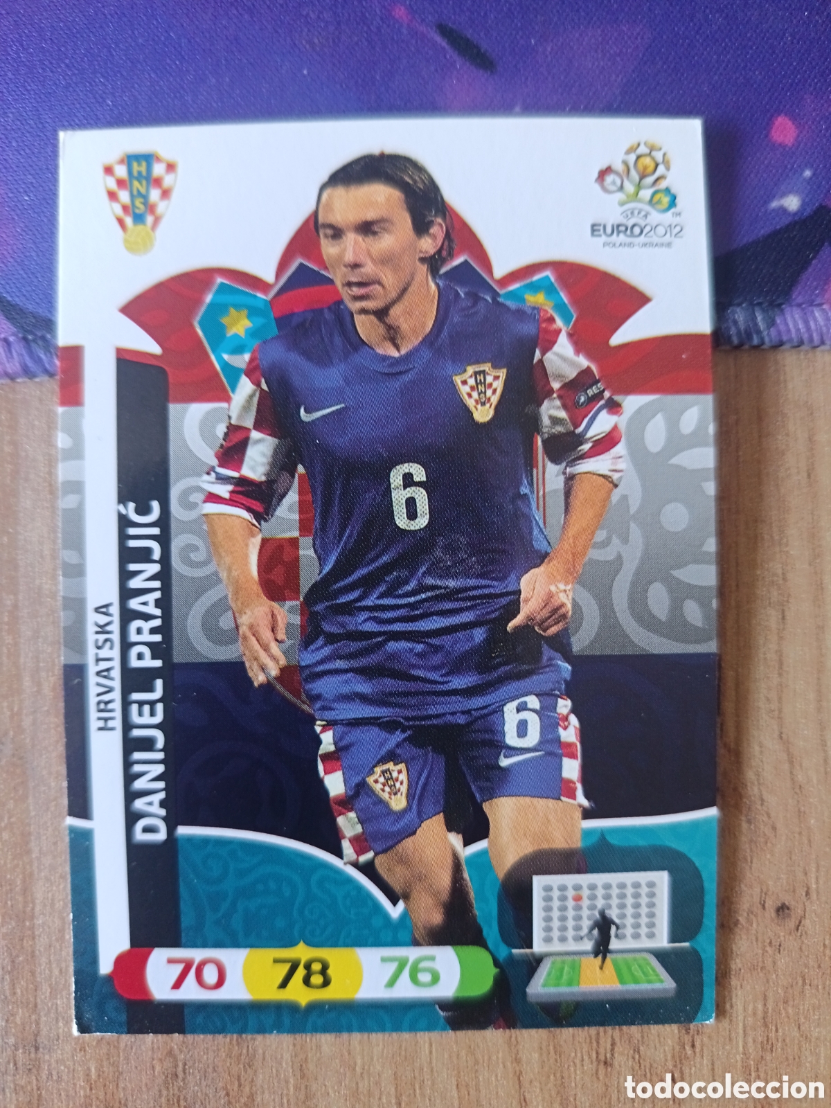 Football Stickers: Danijel UEFA EURO 2012 EURO2012 POLONIA UCRANIA ADRENALYN XL PANINI