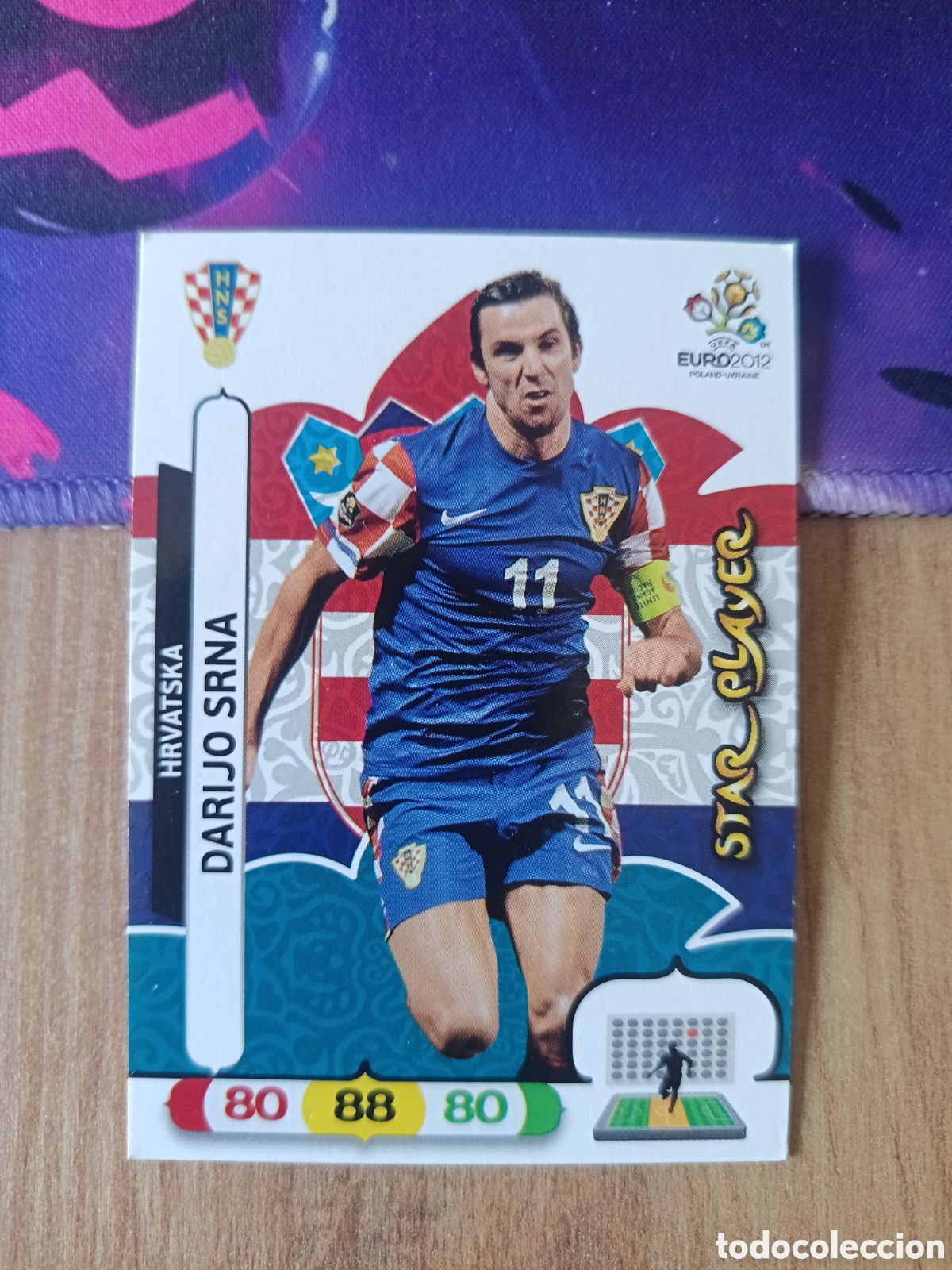 Football Stickers: Darijo UEFA EURO 2012 EURO2012 POLONIA UCRANIA ADRENALYN XL PANINI