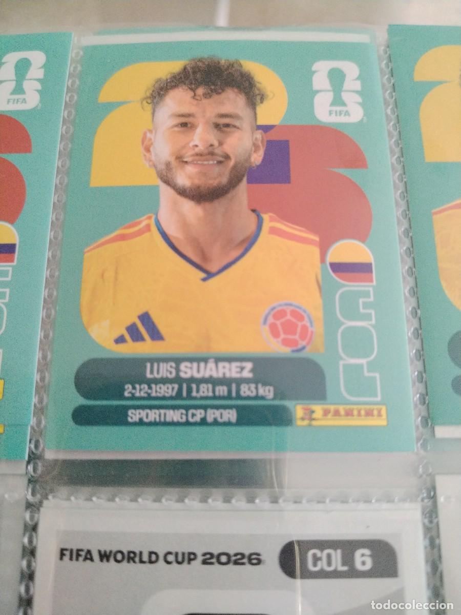 Football Stickers: CROMO MUNDIAL 2026 - COLOMBIA COL N 19