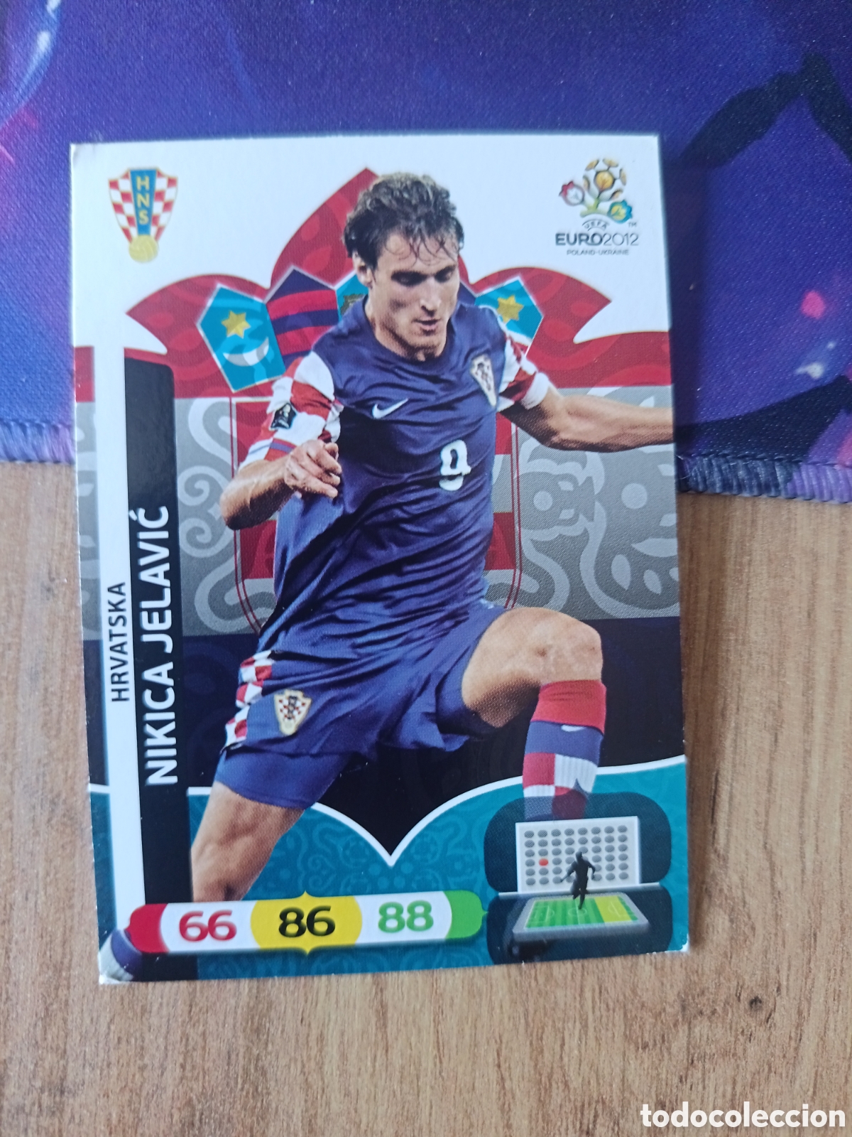 Figurine di Calcio: Nikica UEFA EURO 2012 EURO2012 POLONIA UCRANIA ADRENALYN XL PANINI
