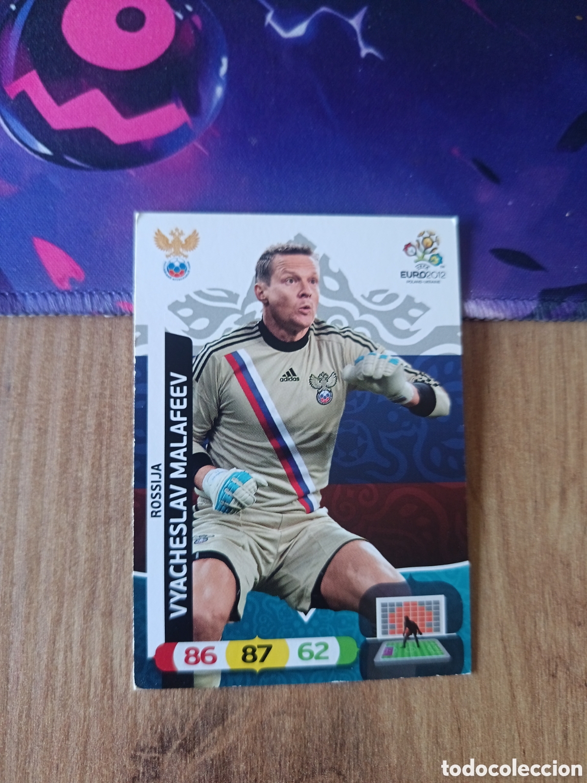 Cromos de f&uacute;tbol: Vyacheslav UEFA EURO 2012 EURO2012 POLONIA UCRANIA ADRENALYN XL PANINI