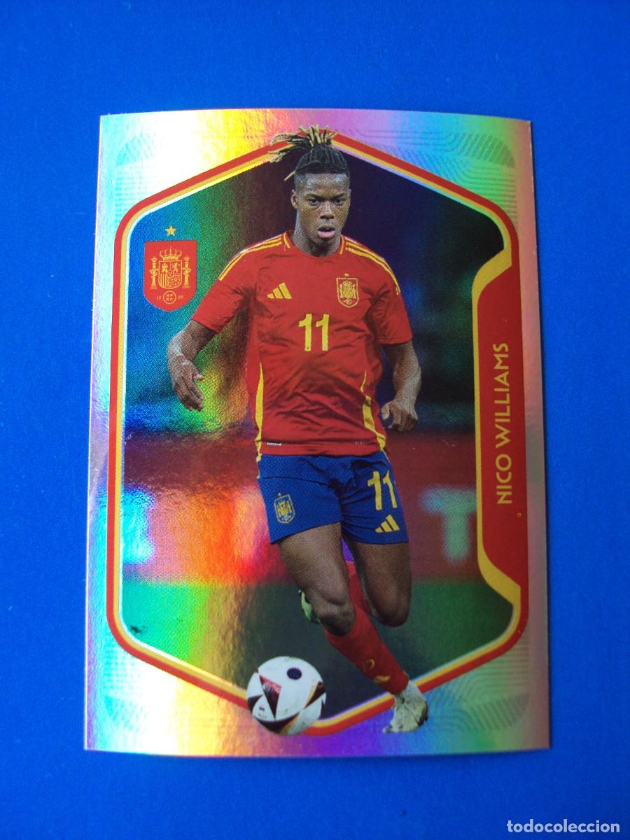 Cromos de f&uacute;tbol: CROMO 60 NICO WILLIAMS ESPA&Ntilde;A 2026 CARREFOUR MUNDIAL WORLD CUP SELECCI&Oacute;N ESPA&Ntilde;OLA PANINI NUEVO