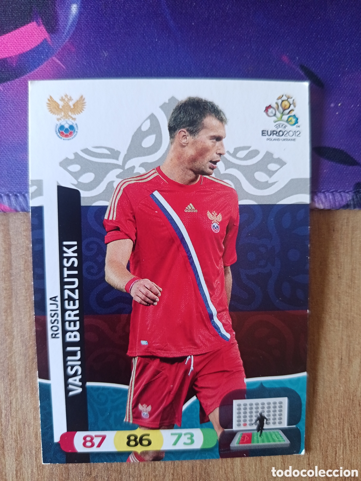Cromos de f&uacute;tbol: Vasili UEFA EURO 2012 EURO2012 POLONIA UCRANIA ADRENALYN XL PANINI