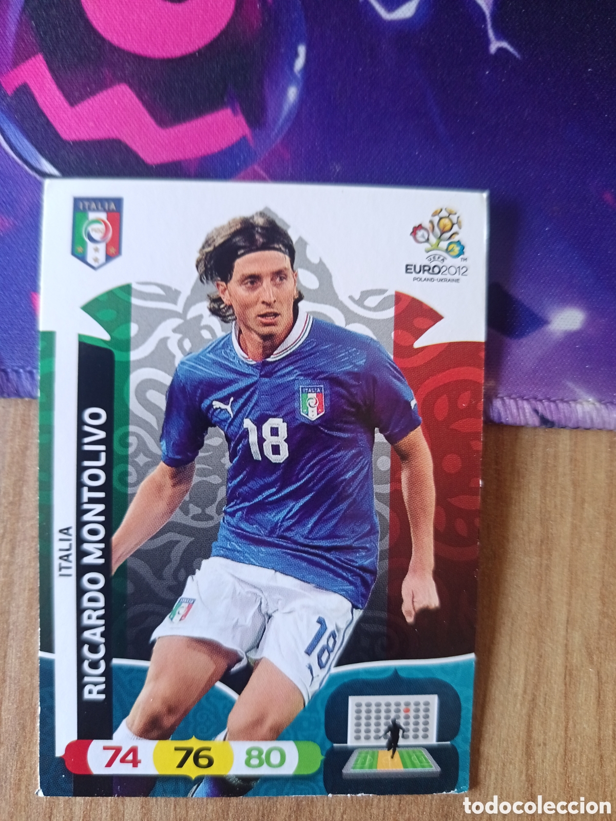 Cromos de f&uacute;tbol: Riccardo UEFA EURO 2012 EURO2012 POLONIA UCRANIA ADRENALYN XL PANINI
