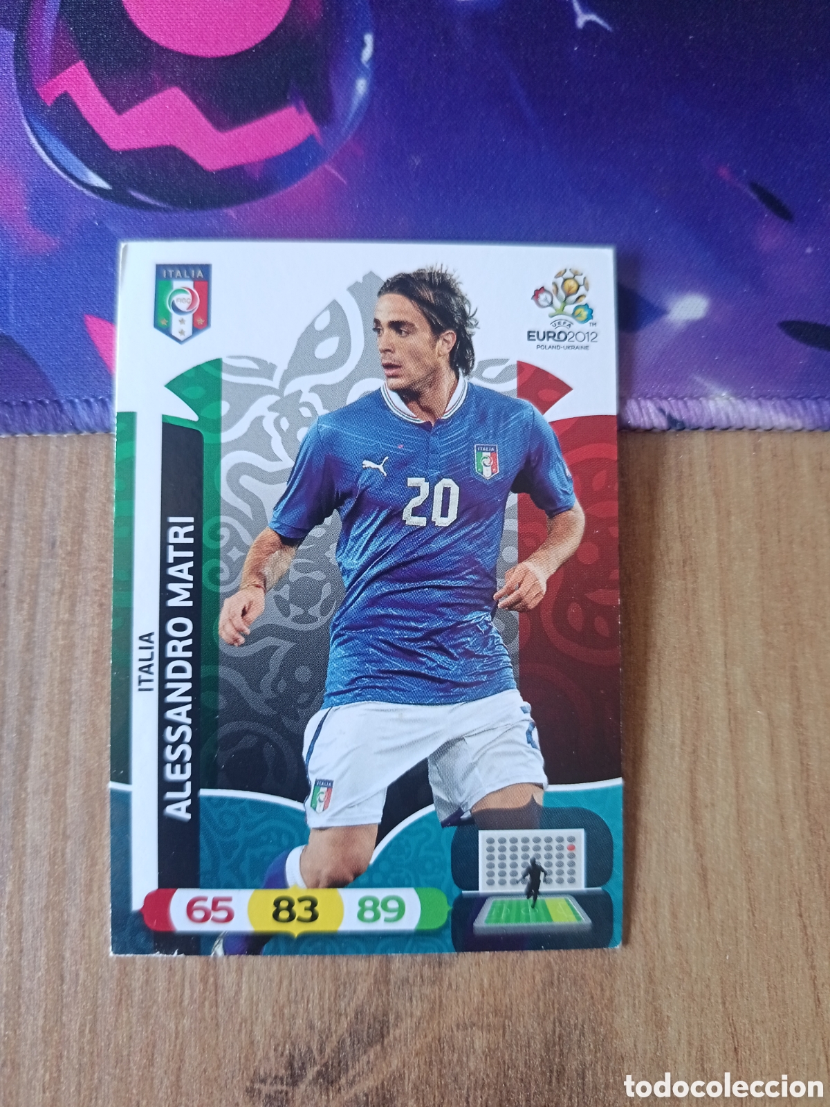 Cromos de f&uacute;tbol: Alessandro UEFA EURO 2012 EURO2012 POLONIA UCRANIA ADRENALYN XL PANINI