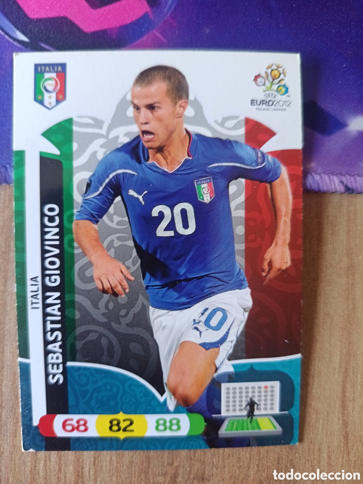Cromos de f&uacute;tbol: Sebasti&aacute;n UEFA EURO 2012 EURO2012 POLONIA UCRANIA ADRENALYN XL PANINI