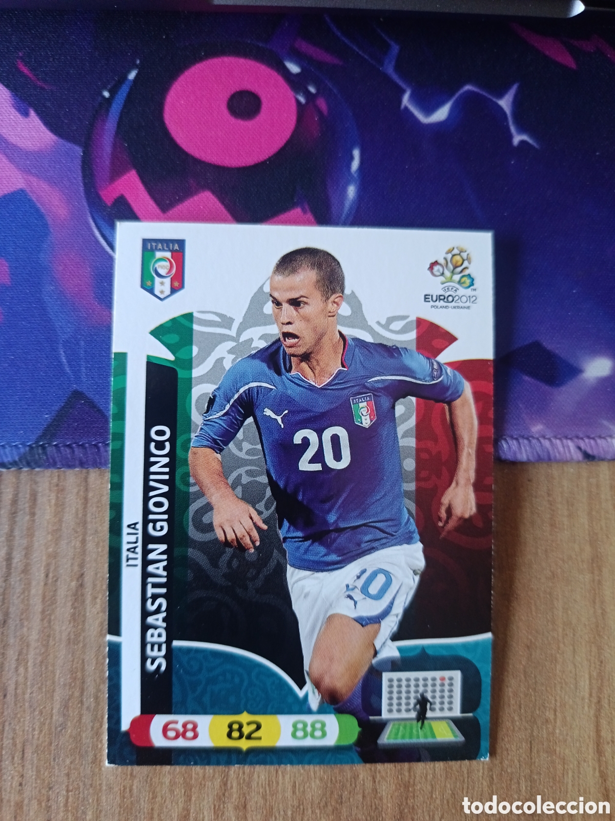 Cromos de f&uacute;tbol: Sebasti&aacute;n UEFA EURO 2012 EURO2012 POLONIA UCRANIA ADRENALYN XL PANINI
