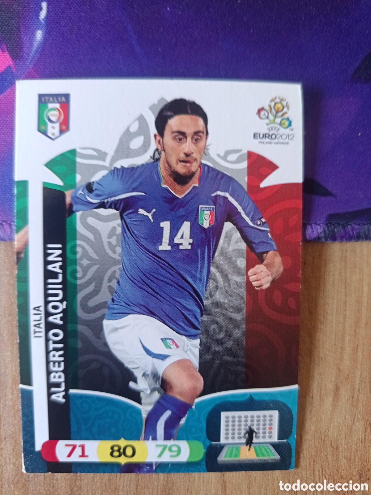 Cromos de f&uacute;tbol: Alberto UEFA EURO 2012 EURO2012 POLONIA UCRANIA ADRENALYN XL PANINI