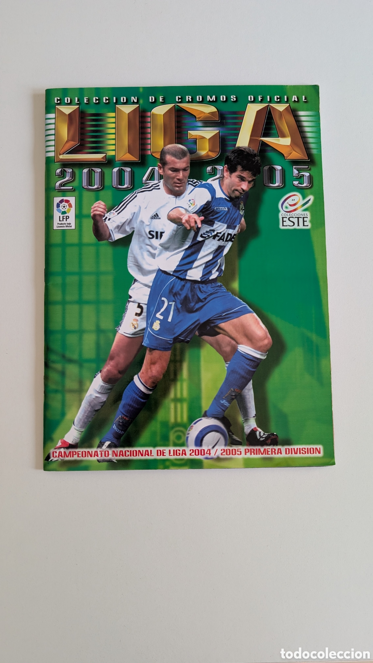Cromos de f&uacute;tbol: &Aacute;LBUM LIGA ESTE 2004/05 04 05 BASTANTE COMPLETO CON 22 FICHAJES INCLUYE PORTILLO Y ETOO DIF&Iacute;CIL